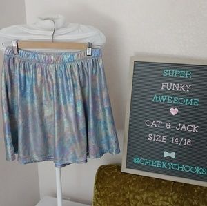 FINAL PRICE·LAST DAY Cat & Jack metallic skirt